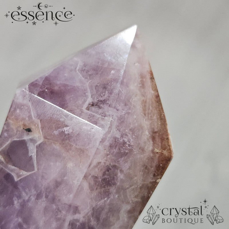 Amethyst & Crazy Lace Agate Wand 111gms