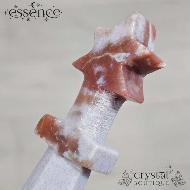 Ocean Jasper & Moss Agate Dagger