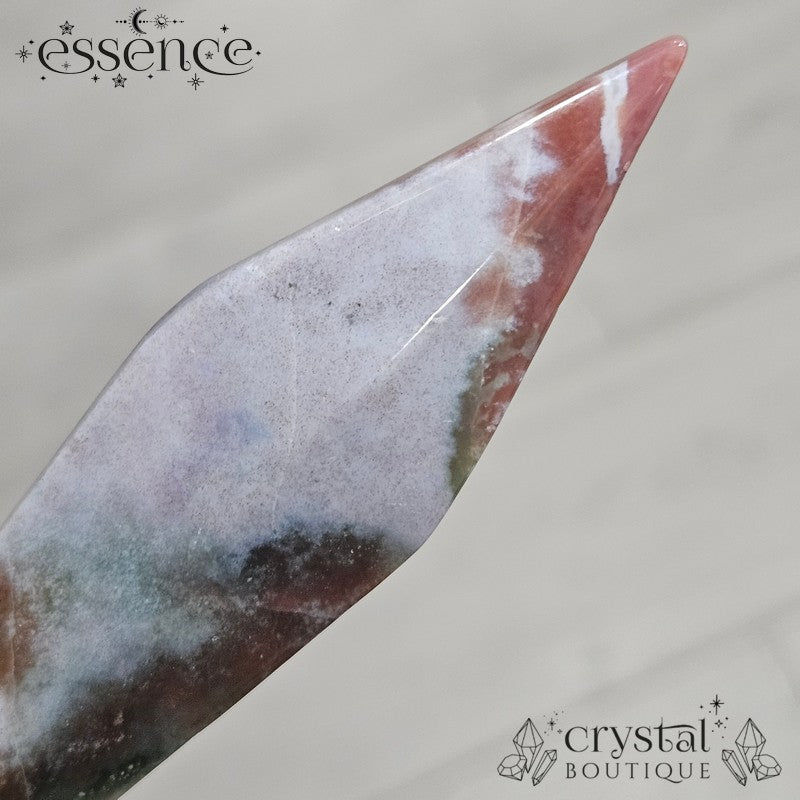 Ocean Jasper & Moss Agate Dagger