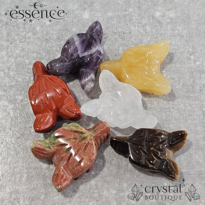 Mystery Crystal Wolf Head
