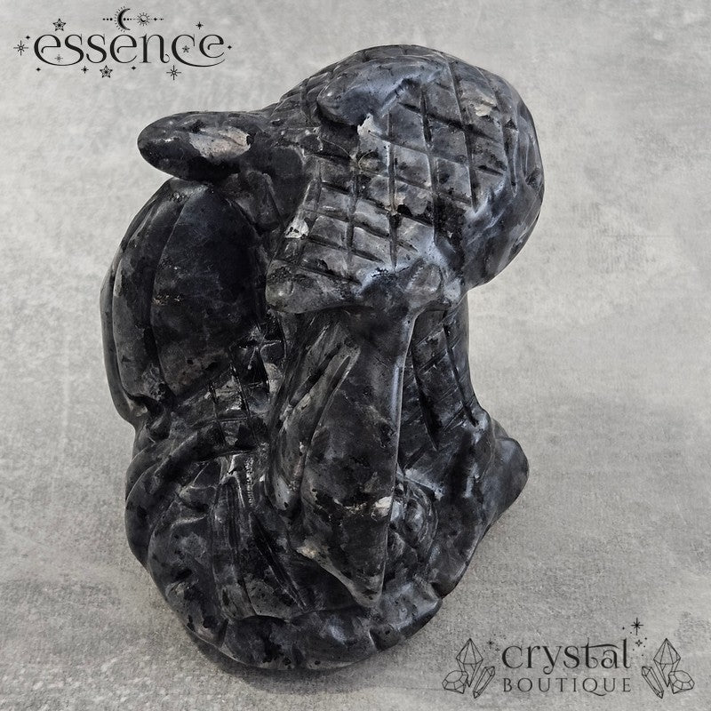 Larvikite Toothless Carving 696gm