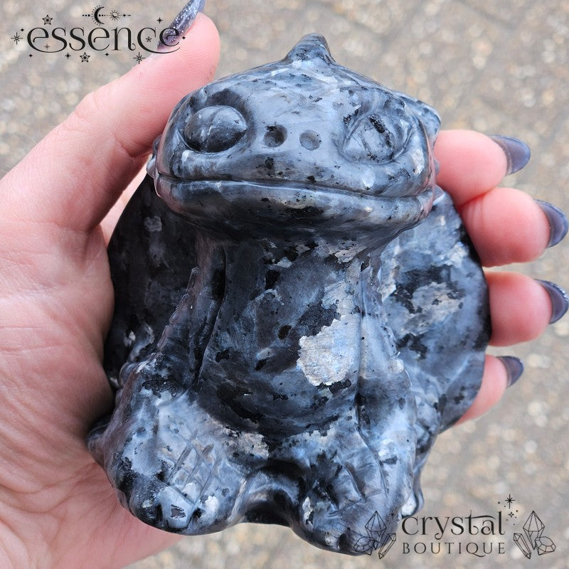 Larvikite Toothless Carving 696gm