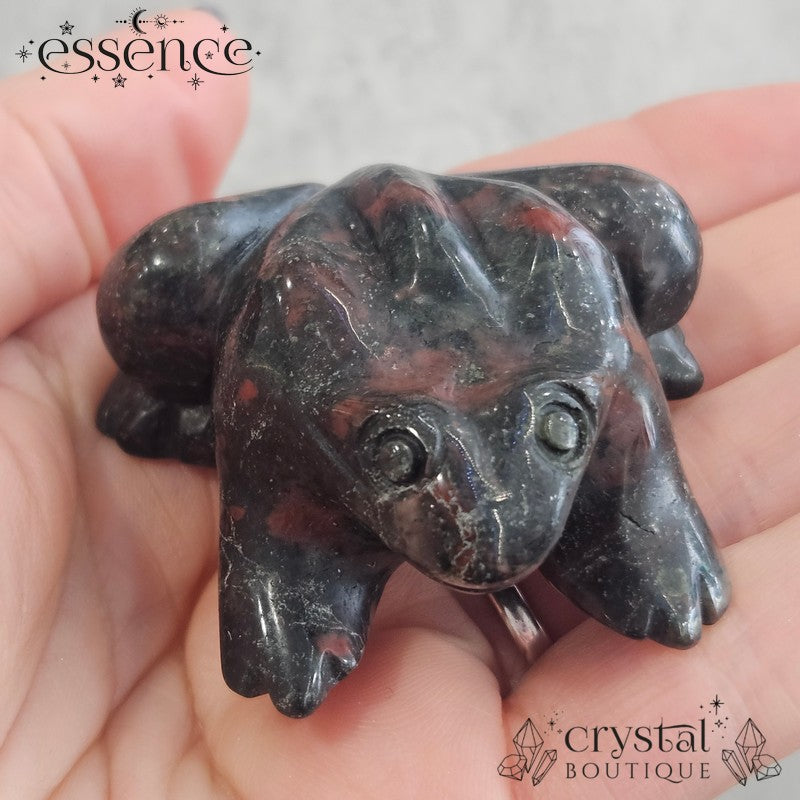 Plum Blossom Jasper Frog