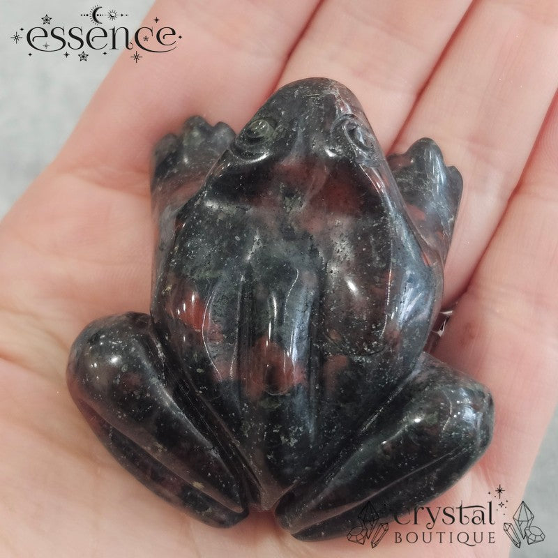 Plum Blossom Jasper Frog