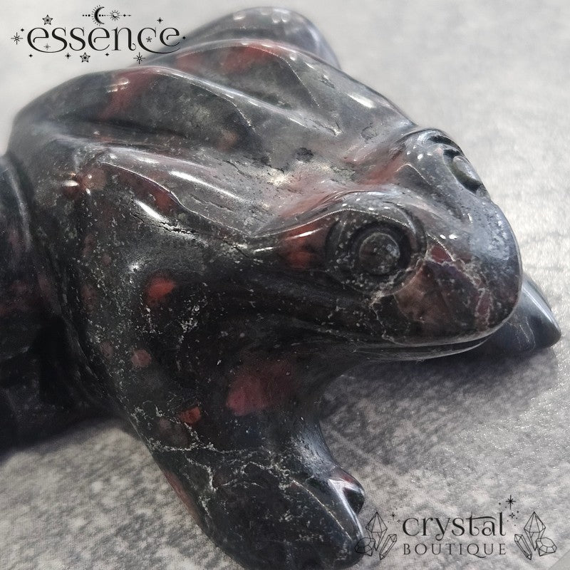 Plum Blossom Jasper Frog