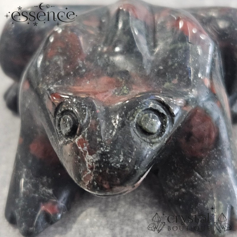 Plum Blossom Jasper Frog