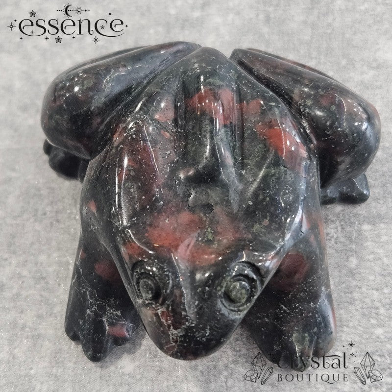 Plum Blossom Jasper Frog