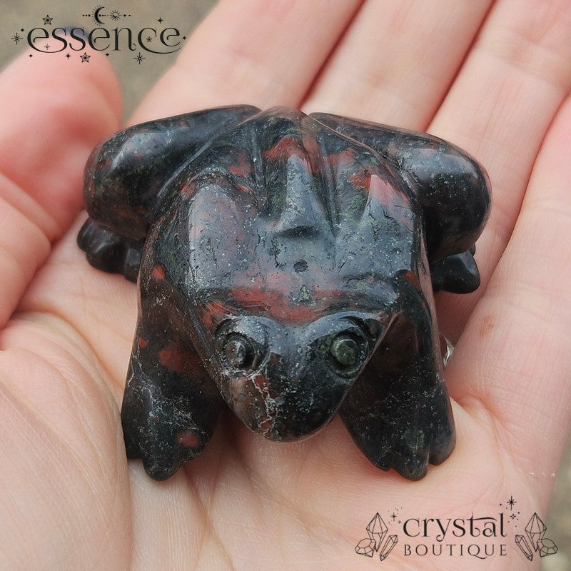 Plum Blossom Jasper Frog