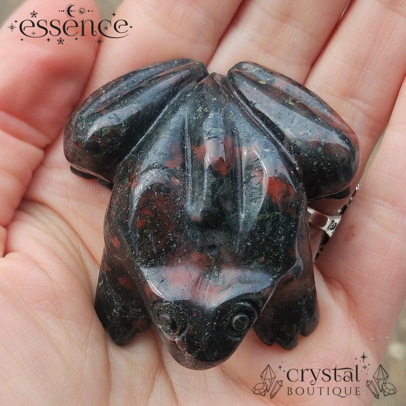Plum Blossom Jasper Frog