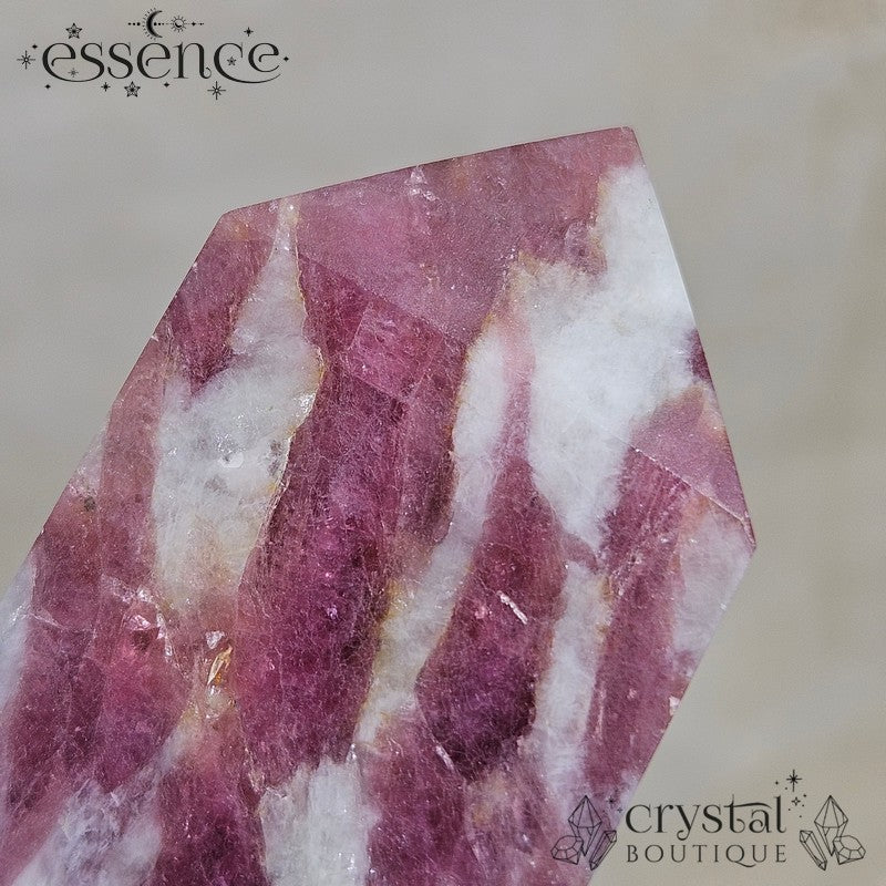 Pink Tourmaline in Cleavelandite tower