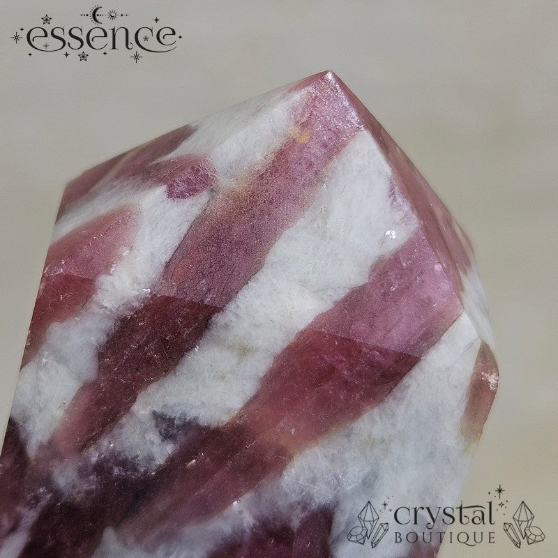Pink Tourmaline in Cleavelandite tower