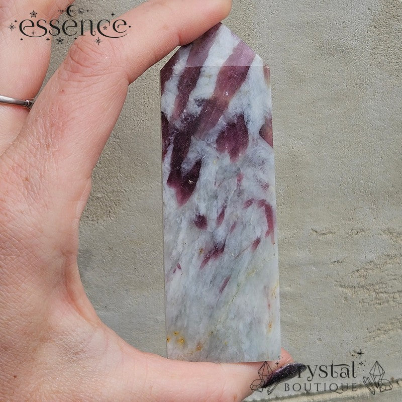 Pink Tourmaline in Cleavelandite tower
