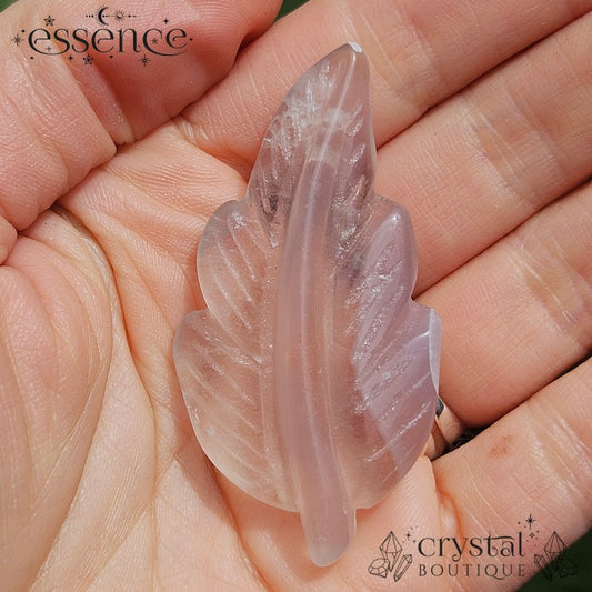 Fluorite Feather – Gentle Clarity & Flow