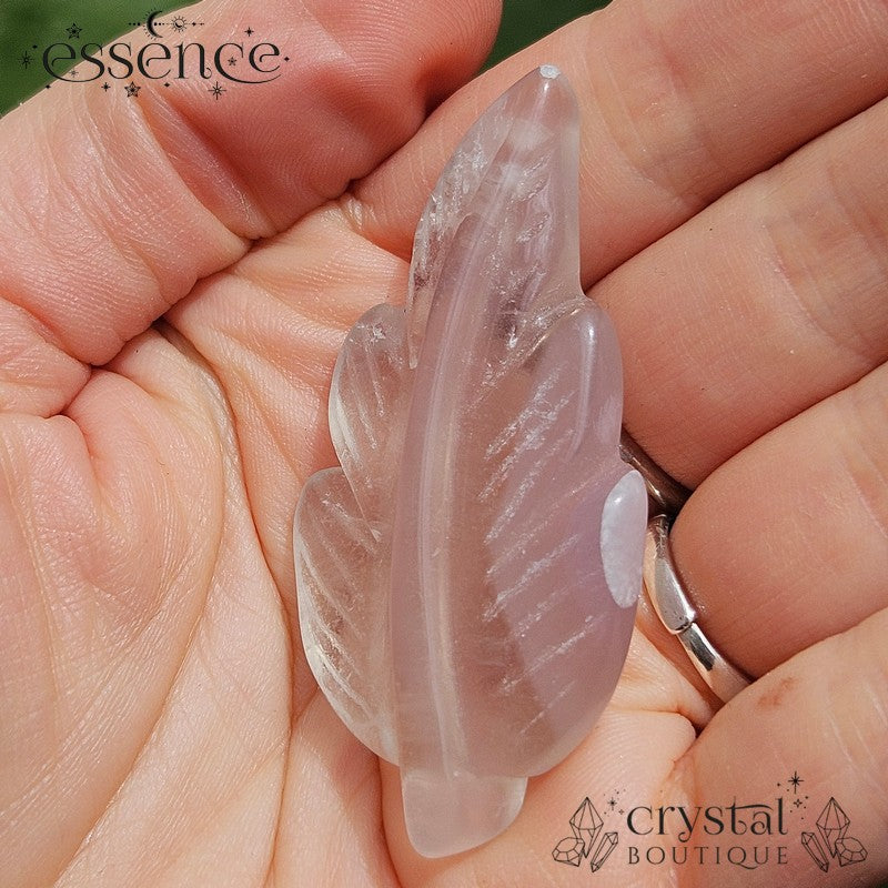 Fluorite Feather – Gentle Clarity & Flow