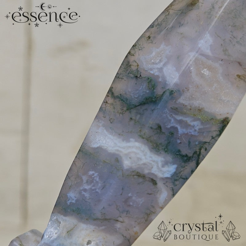 Moss Agate Star Dagger