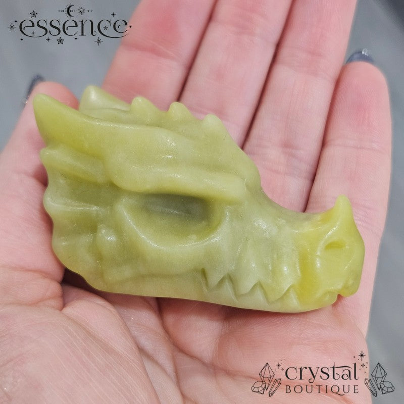 Lemon Jade Dragon Head