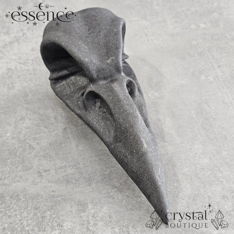 Shungite Raven Skull 253gms