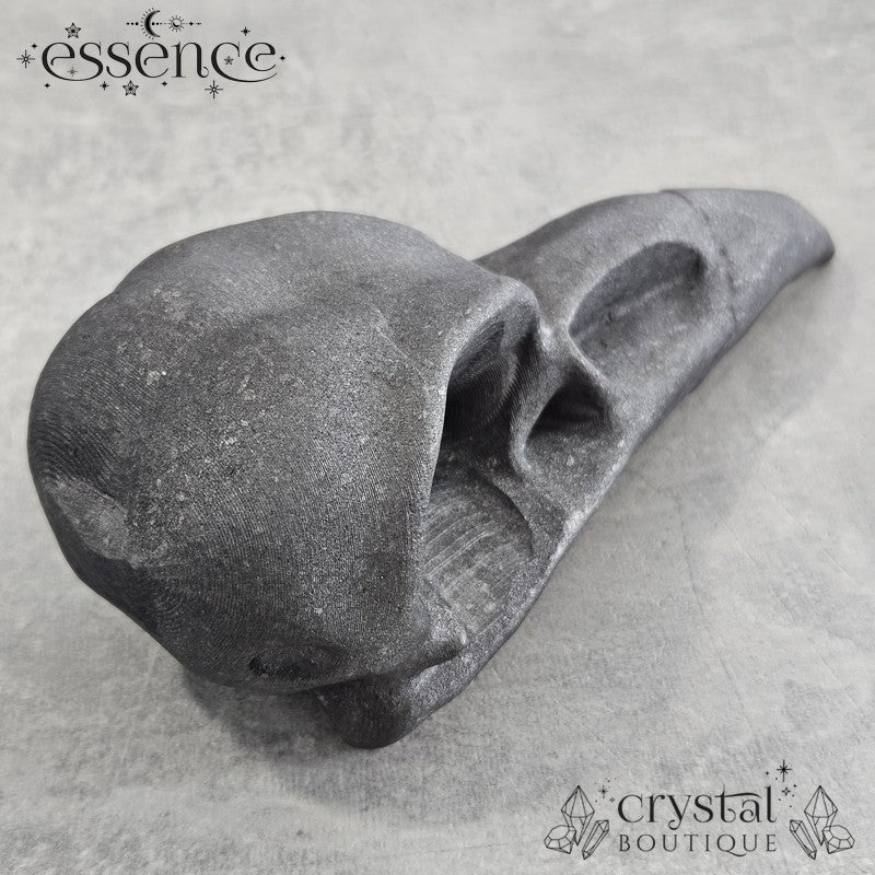 Shungite Raven Skull 253gms