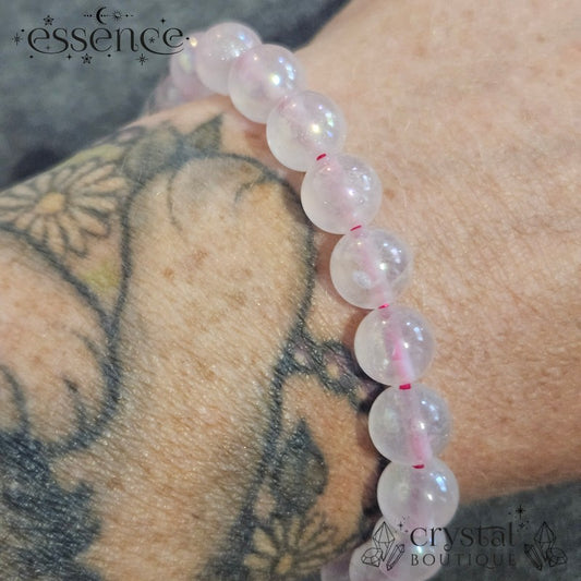 Aura Rose Quartz Bracelet