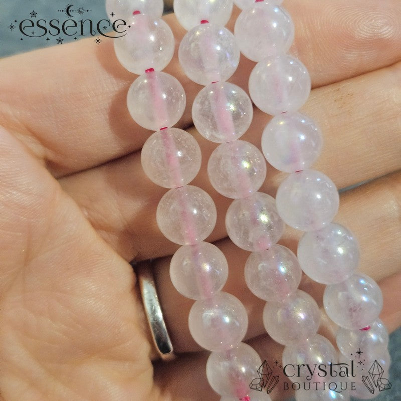 Aura Rose Quartz Bracelet