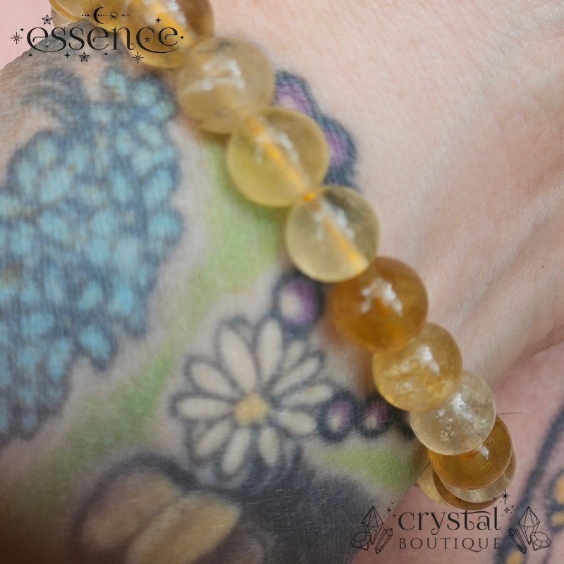 Yellow Fluorite Bracelet