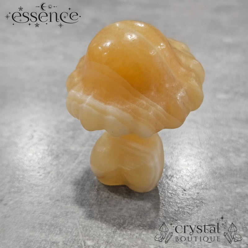 Orange Calcite Flower Lady