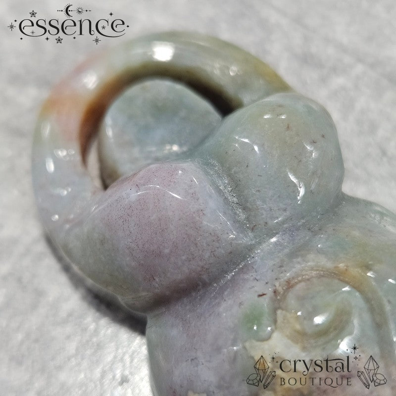 Ocean Jasper Goddess Carving