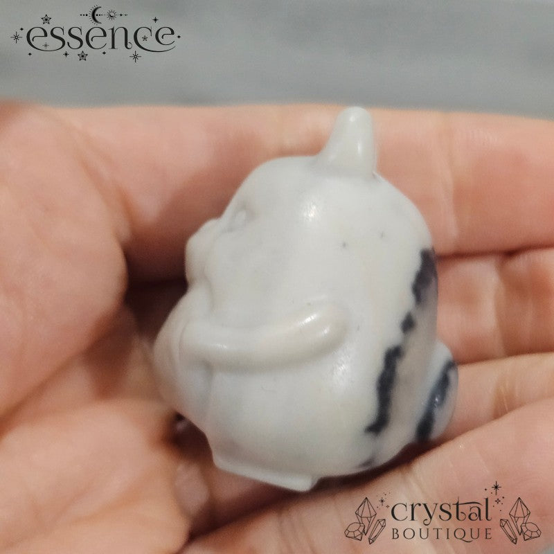 Tai Chi Jasper Totoro Carving