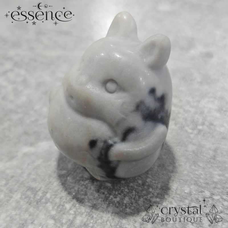 Tai Chi Jasper Totoro Carving