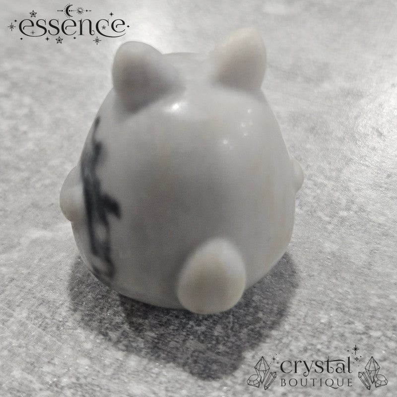 Tai Chi Jasper Totoro Carving