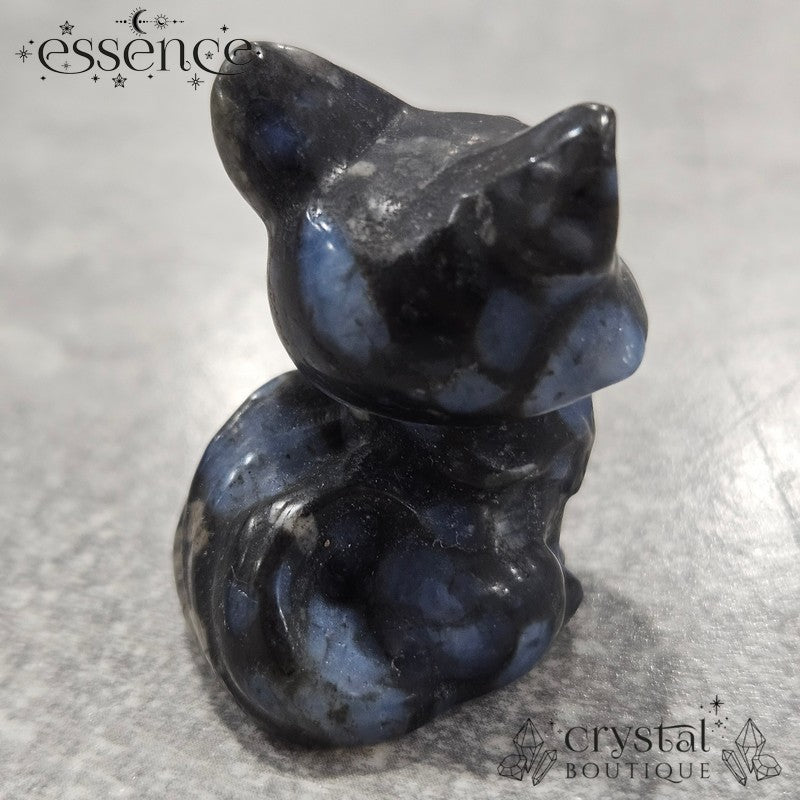 Blue Que Sera Fox Carving π¦π