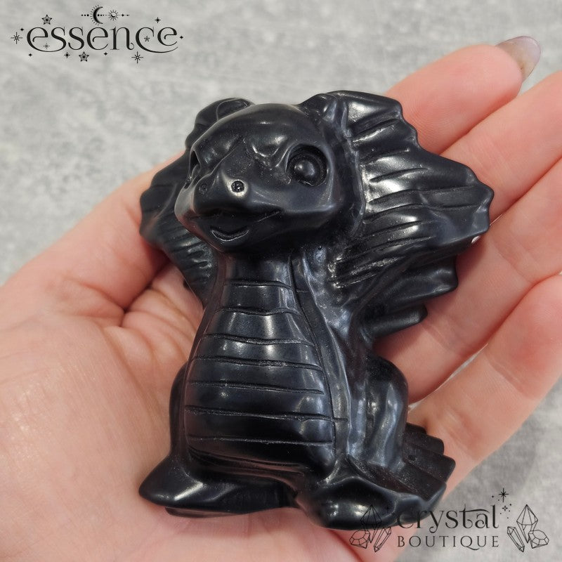 Black Obsidian Dragon 204gms