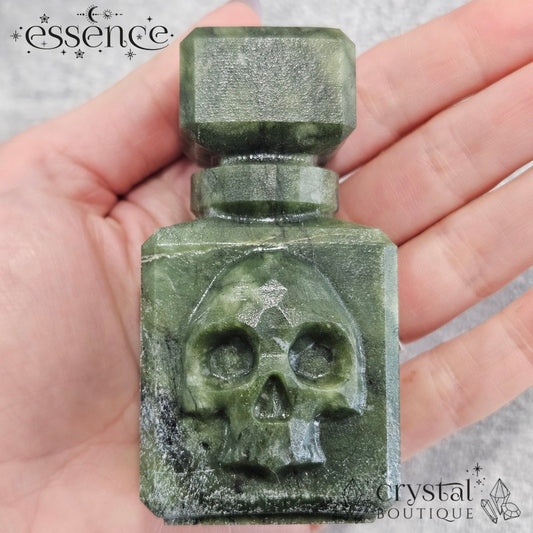 Serpentine Poison Bottle Carving