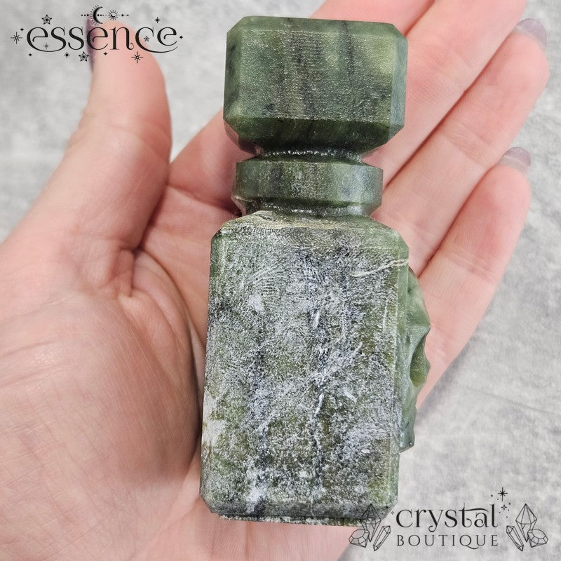 Serpentine Poison Bottle Carving