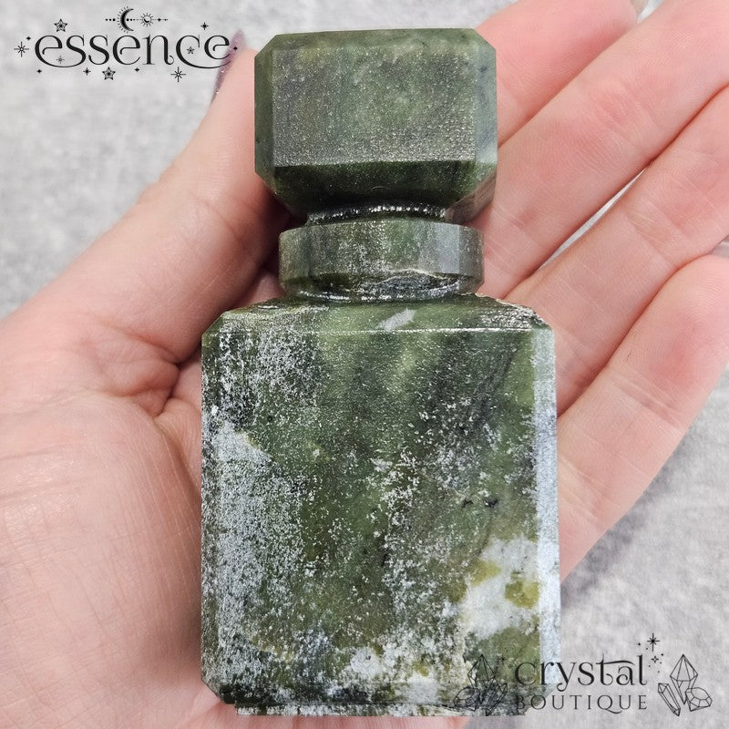 Serpentine Poison Bottle Carving