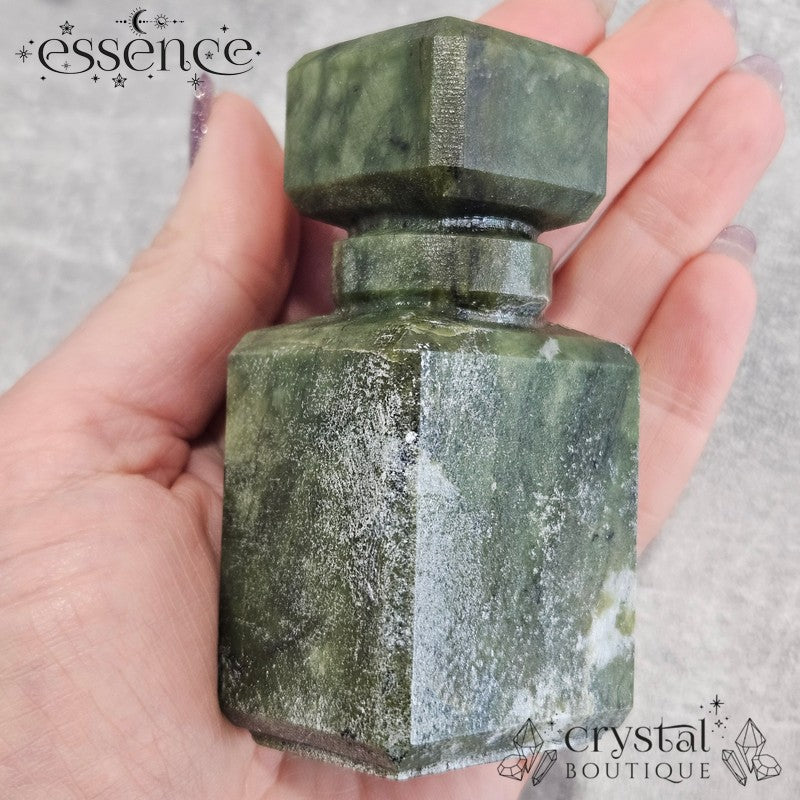 Serpentine Poison Bottle Carving