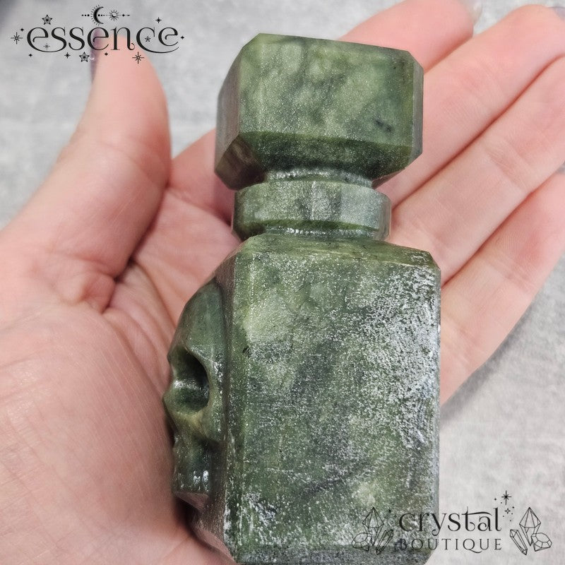 Serpentine Poison Bottle Carving