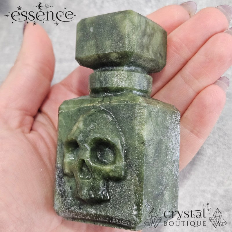 Serpentine Poison Bottle Carving