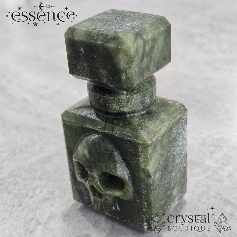 Serpentine Poison Bottle Carving