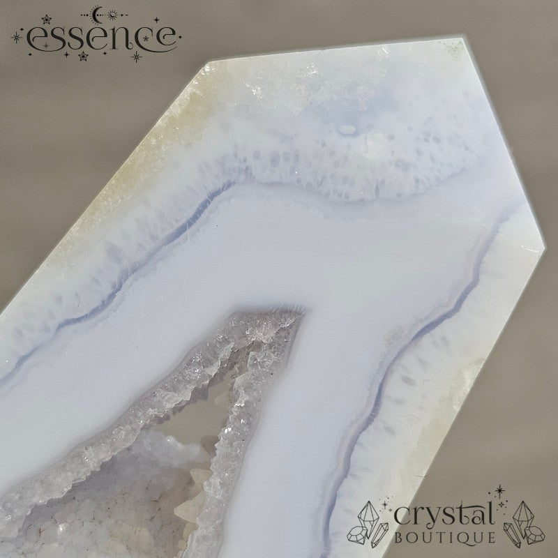 Blue Lace Agate Tower โ Stargate