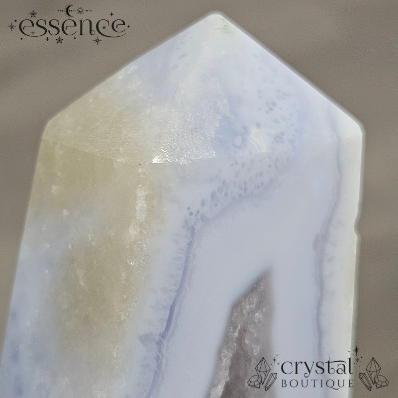 Blue Lace Agate Tower โ Stargate