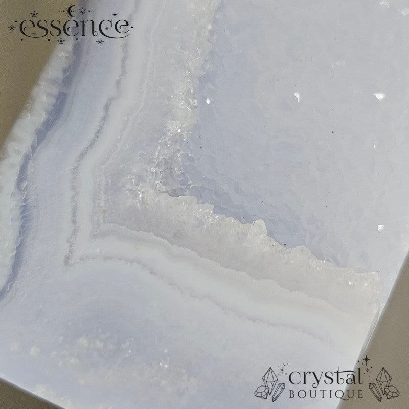 Blue Lace Agate Tower - Mistfall
