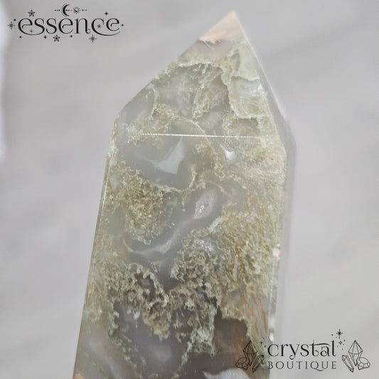 Moss Agate Tower🌿 Deep Woods | 158g