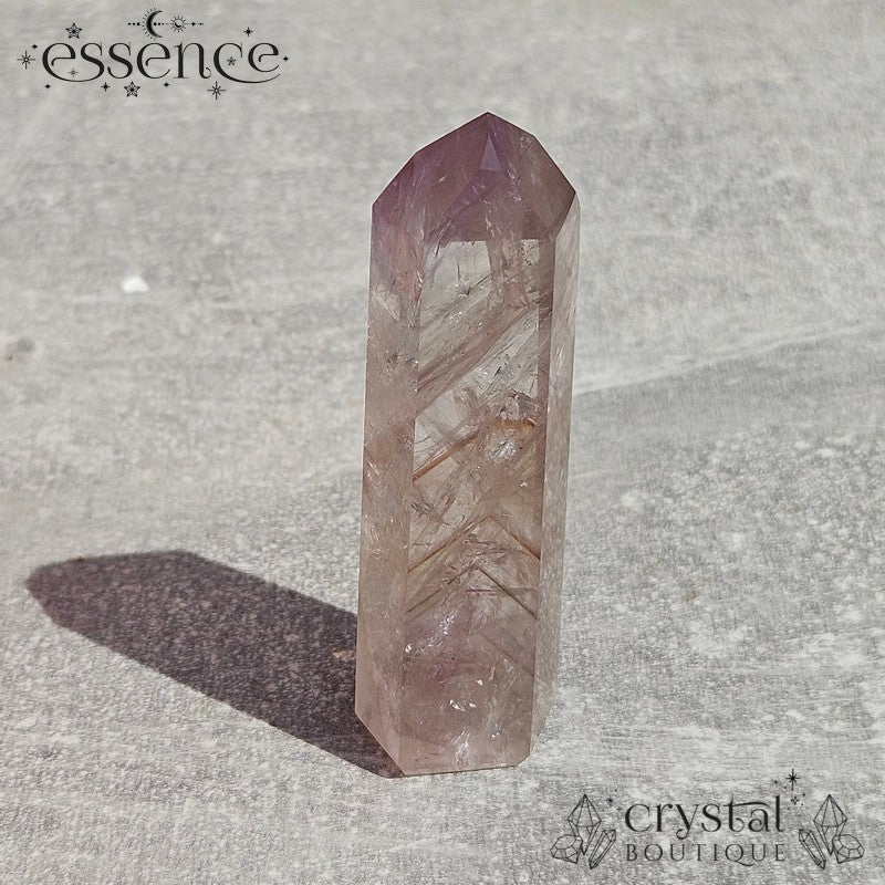 Powellite Amethyst Tower