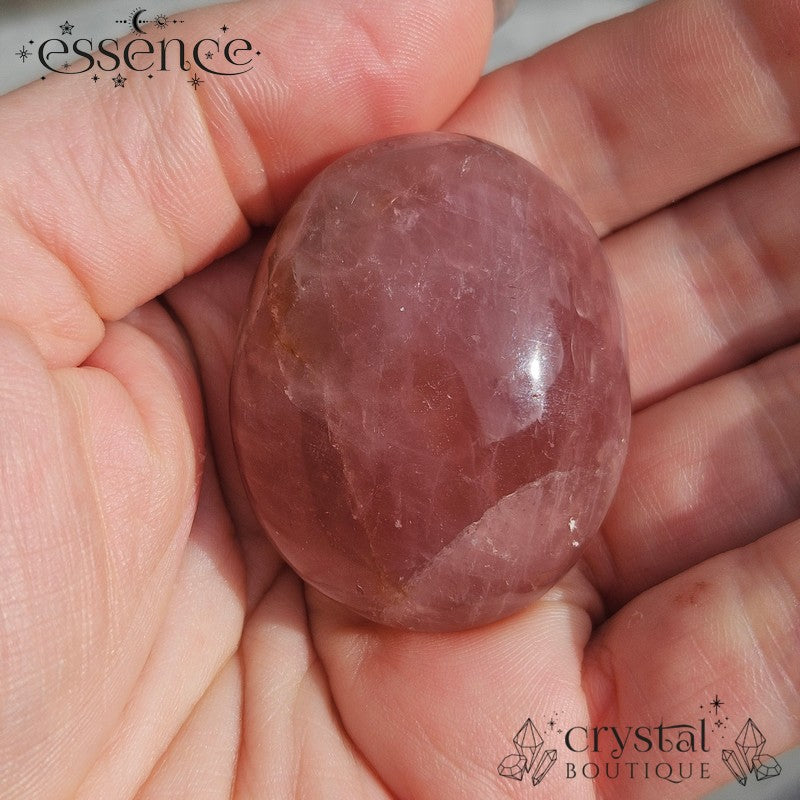 Chunky Pink / Red Hematoid Quartz Tumble Stones