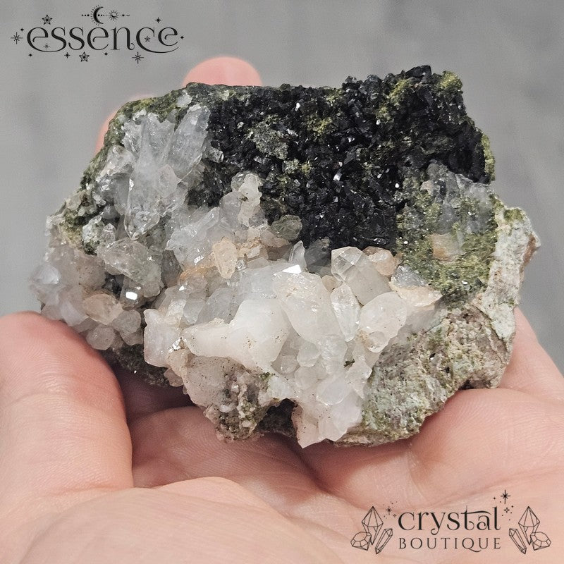 Forest Epidote Cluster – Forest Vibes from Turkey 157g