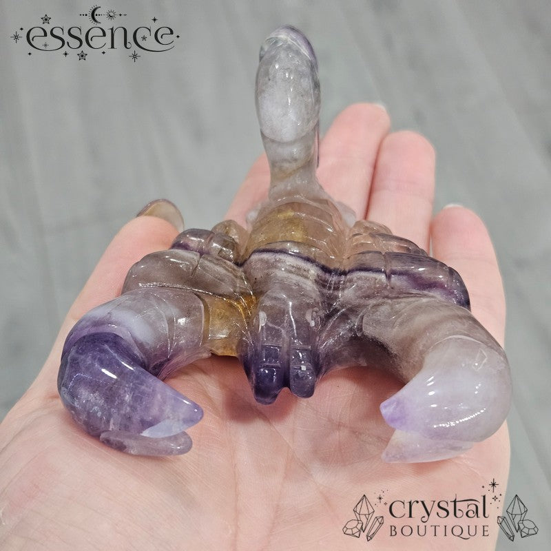Fluorite Scorpion (hand Carved)
