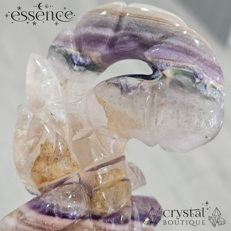 Fluorite Scorpion (hand Carved)