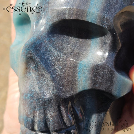 Trolleite Skull – 1.6 kg – Carved by Pitico, Brazil