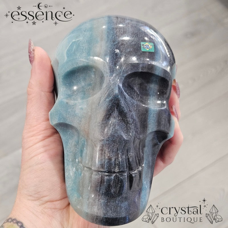 Trolleite Skull – 1.6 kg – Carved by Pitico, Brazil